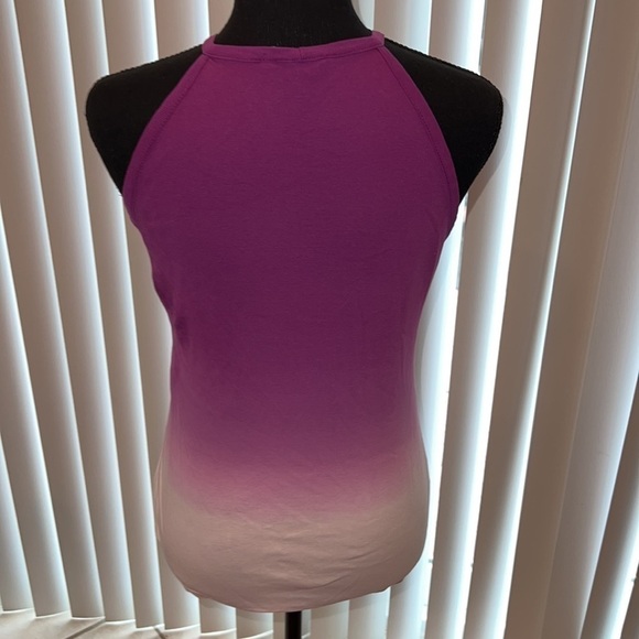 Ralph Lauren Purple Ombre Tank Top Medium - Picture 4 of 6